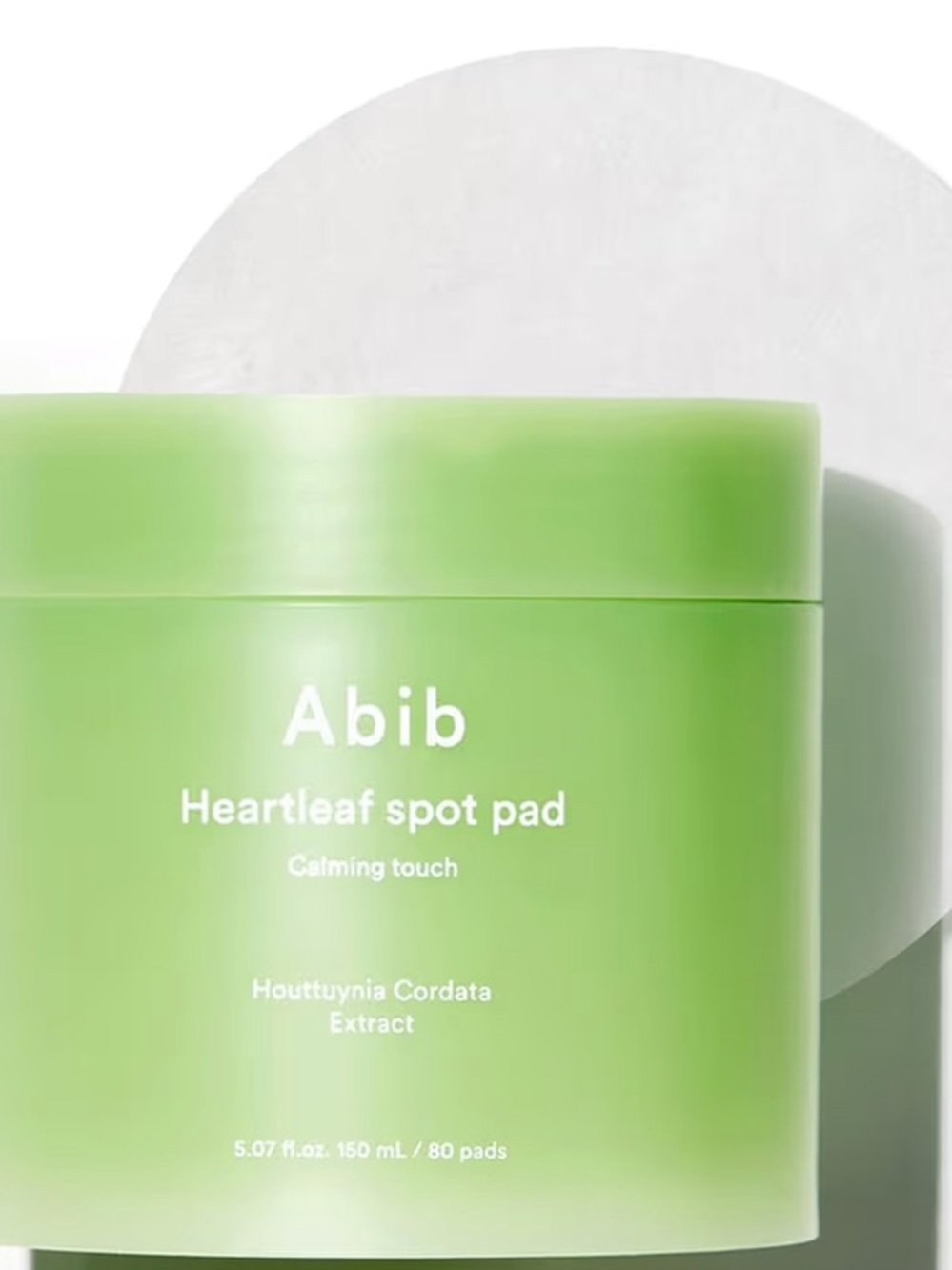 Abib Heartleaf Spot Pad Calming Toner Pads